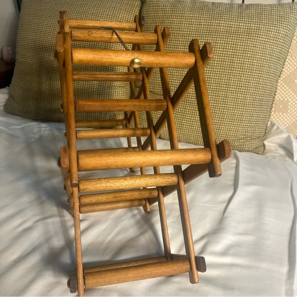 Vintage accordion style wine rack - Picture 3 of 4